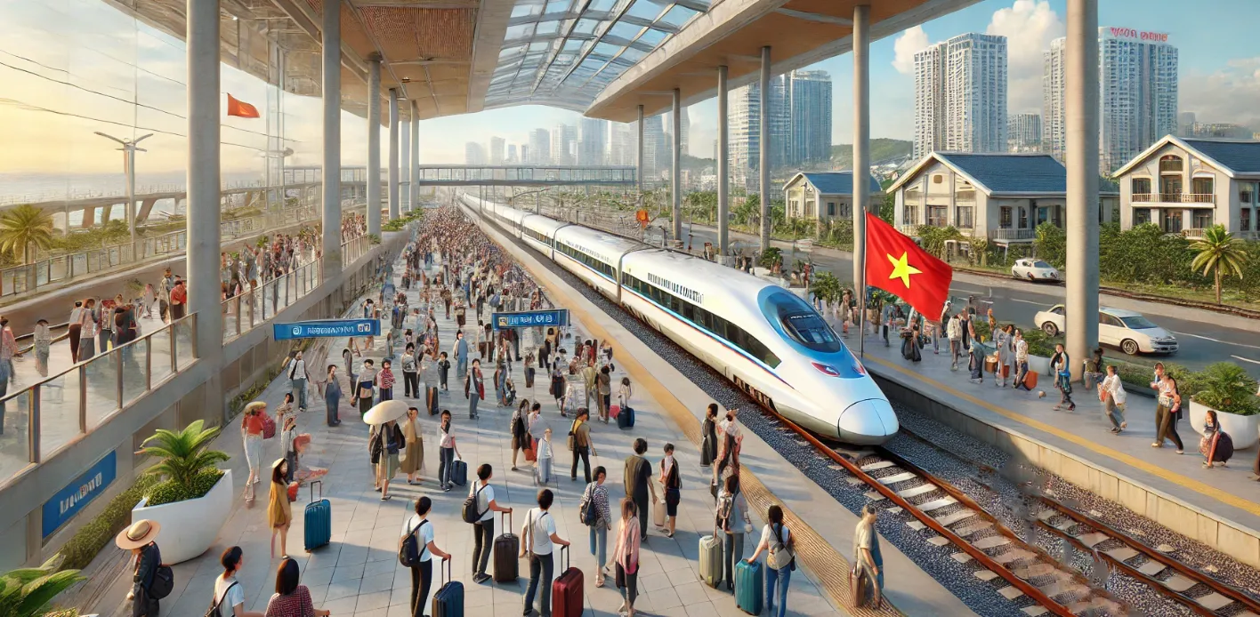 Hướng tuyến đường sắt cao tốc Bắc - Nam: Phân tích và quy hoạch