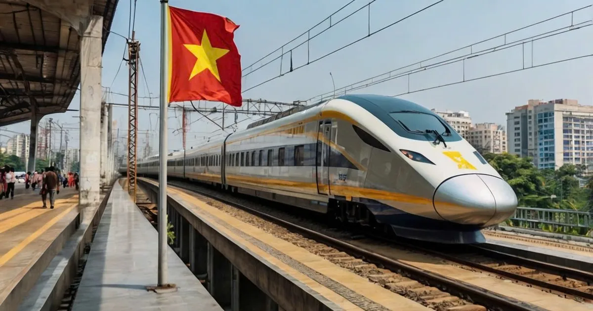 Sơ đồ tuyến đường sắt cao tốc Bắc Nam: Bản đồ chi tiết và các điểm đáng chú ý