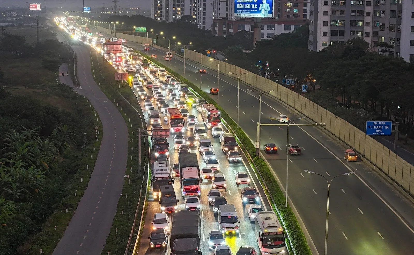 Vành đai 3.5 Hà Nội: Cập nhật tiến độ tại huyện Thanh Trì
