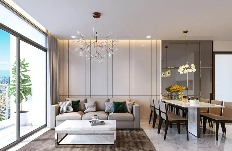 Mặt bằng tổng thể và layout căn hộ tại siêu dự án One Central Saigon Quận 1