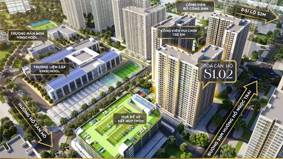 Tòa S1.02 The Sapphire 1 Vinhomes Ocean Park