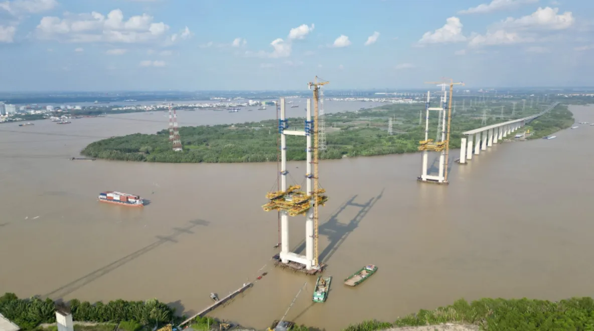 Cầu vượt biển Cần Giờ rút ngắn đường từ TP. HCM đến Bà Rịa - Vũng Tàu
