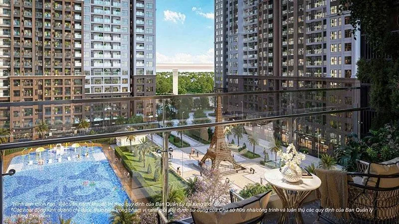 Tòa PR5 The Paris Vinhomes Ocean Park