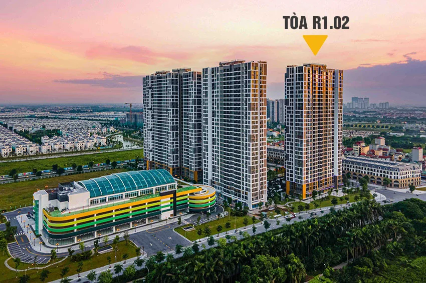 Tòa R1.02 The Zenpark Vinhomes Ocean Park