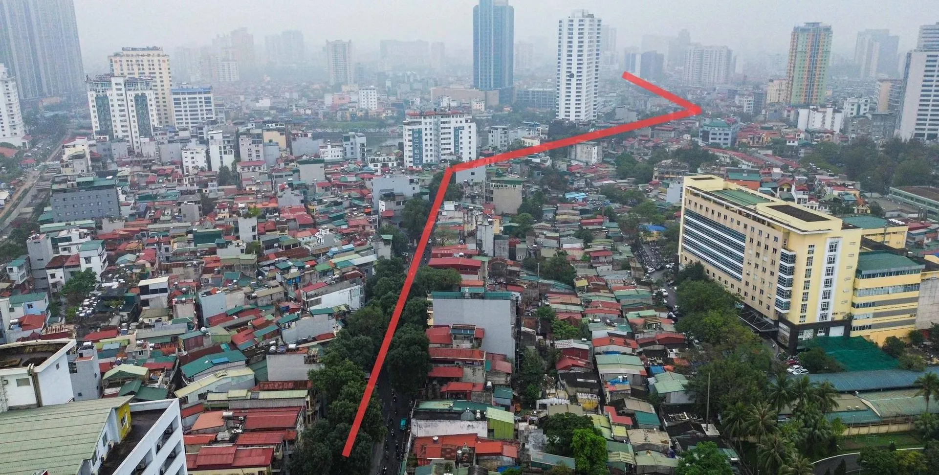 Gần 7.800 tỷ đồng đầu tư cho tuyến đường Hoàng Cầu – Voi Phục dài 2.2km