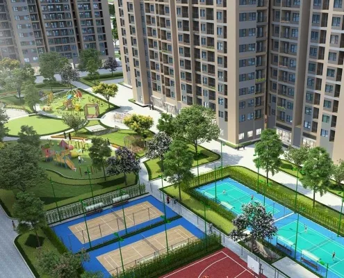 Giải đáp: Khu tập bóng chuyền của Vinhomes Ocean Park Gia Lâm ở đâu?