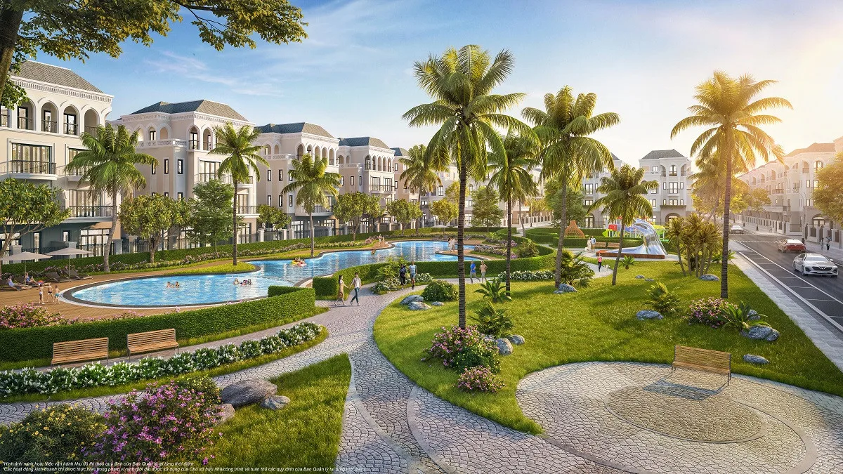 Phân khu Cọ Xanh có diện tích bao nhiêu ha trong quần thể dự án Vinhomes Ocean Park 2?