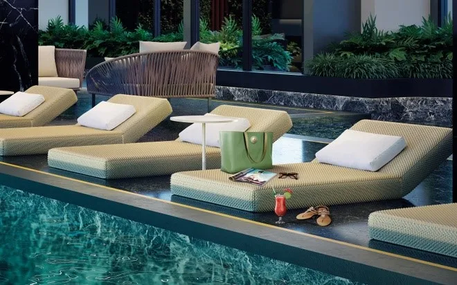 Bể bơi “sky pool” lơ lửng giữa tầng không tại Masteri West Heights có gì đặc biệt?