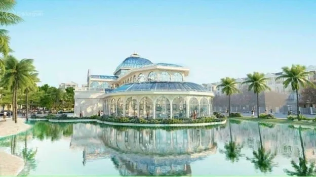 Cập nhật tiến độ thi công bể bơi Pha Lê - "Must check-in" hot nhất nhì phân khu Đảo Dừa Vinhomes Ocean Park 2
