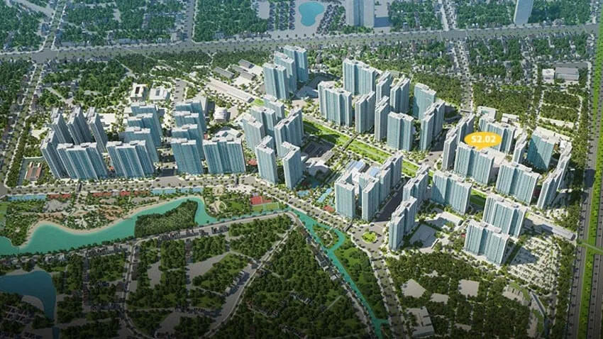 Tòa S2.02 Vinhomes Smart City có bao nhiêu căn góc?