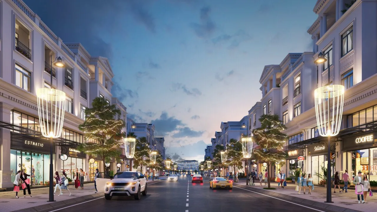 Shophouse ở phân khu San Hô Vinhomes Ocean Park 2 có diện tích lớn nhất và nhỏ nhất là bao nhiêu?