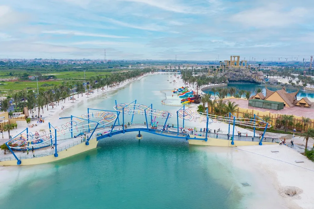 Bộ 3 cây cầu nổi tiếng tại Royal Wave Park Vinhomes Ocean Park 2 là những cầu nào?