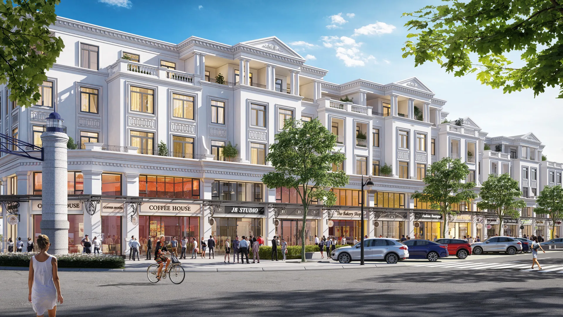 Phân khu Chà Là Vinhomes Ocean Park 2 được thiết kế theo phong cách kiến trúc gì?
