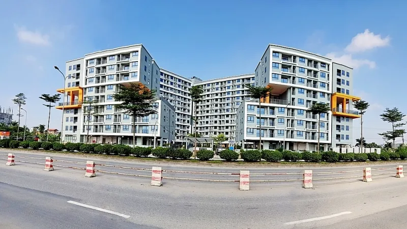 Mặt bằng thiết kế Nhà ở xã hội CT3 CT4 Kim Chung Thăng Long Green City Đông Anh