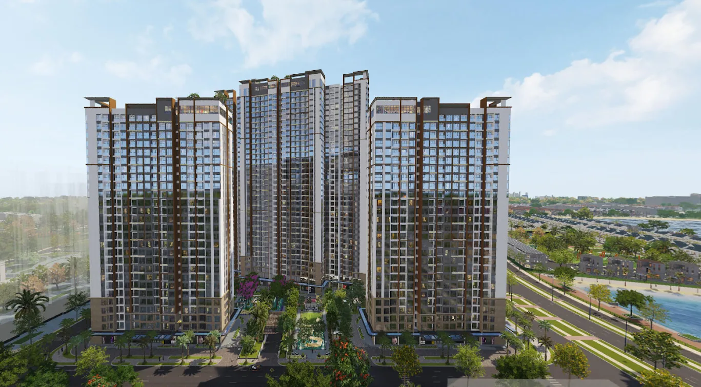Các kiểu căn hộ tại phân khu Hawaii - Masteri Waterfront