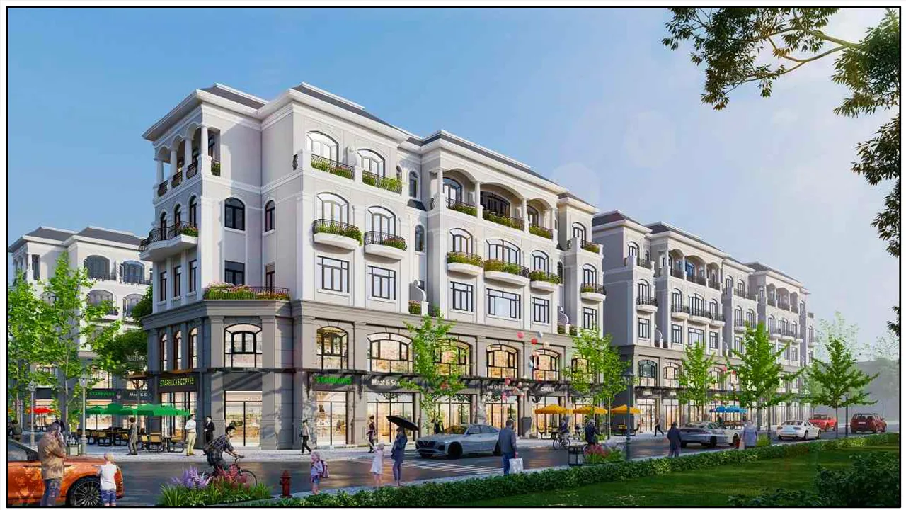 Shophouse xẻ khe 91m2, mặt tiền 7m trục Chà Là 7 phân khu Chà Là bao nhiêu tiền 1m2?
