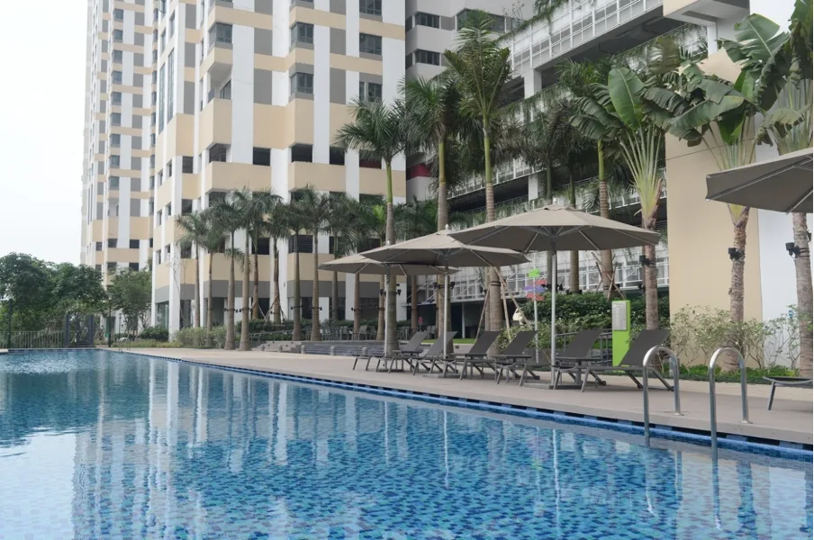 Cập nhật giá vé bể bơi chung cư bể bơi Mulberry Lane The Crown, Mỗ Lao