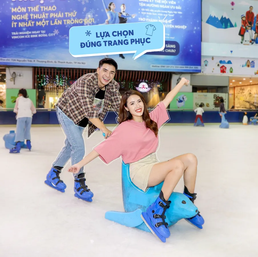 Hiện nay Vinhomes Times City có sân trượt băng không?
