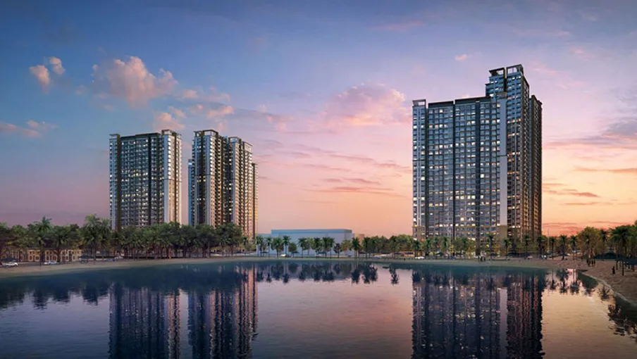 Tòa M1 dự án Masteri Waterfront có bao nhiêu tầng và vị trí thế nào?