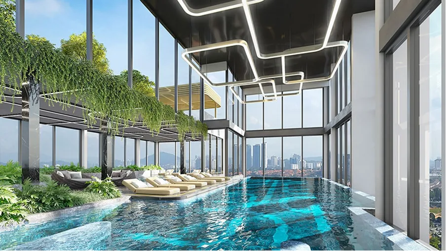 Bể bơi view panorama phân khu Miami tại dự án Masteri Waterfront có gì đặc biệt?