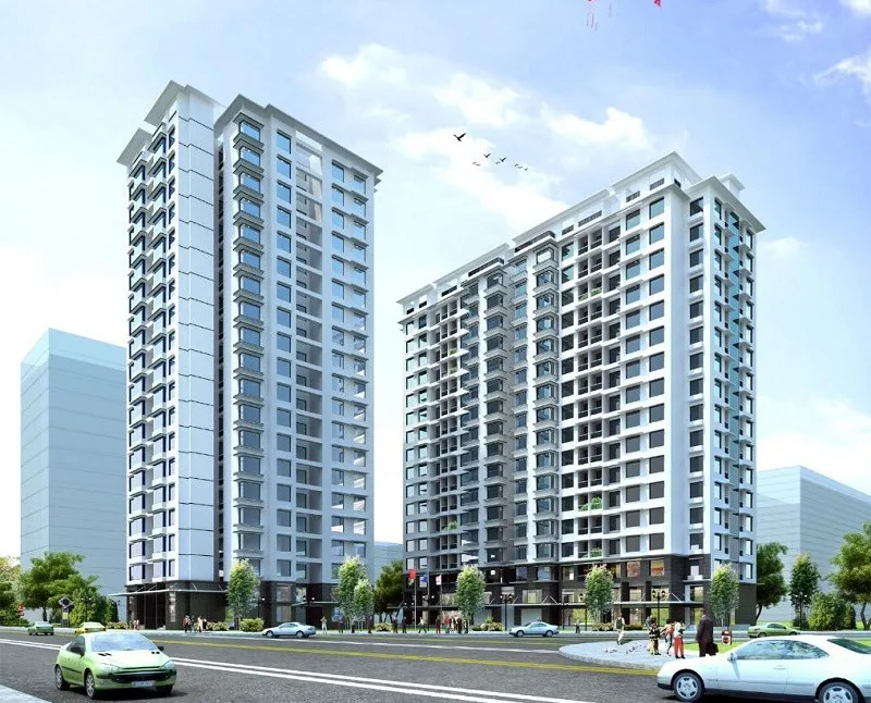 Căn 3PN ở chung cư 25 Lạc Trung Quận Hai Bà Trưng có diện tích thế nào?