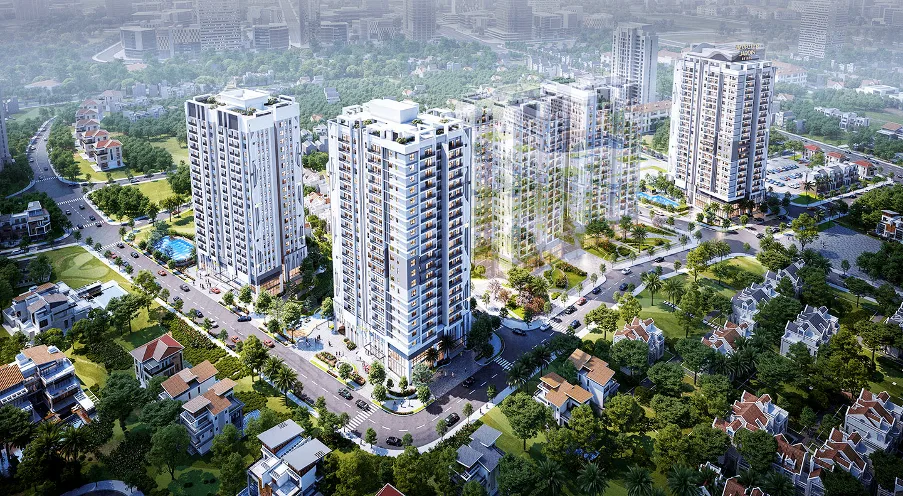 Căn 2PN, 3PN ở chung cư Berriver Long Biên quận Long Biên có diện tích thế nào?