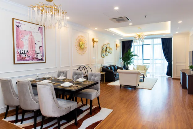 Căn 3PN ở chung cư Comatce Tower quận Thanh Xuân có diện tích thế nào? 