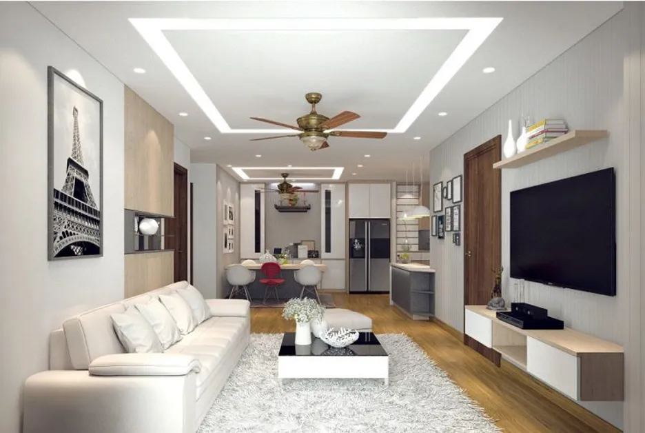 Căn 1PN 2PN 3PN ở chung cư Eco Green City huyện Thanh Trì có diện tích bao nhiêu? 