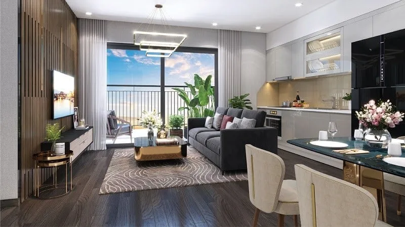 Căn 2PN tòa SA3 - The Sakura - Vinhomes Smart City hướng Đông Nam có giá bao nhiêu 1m2?