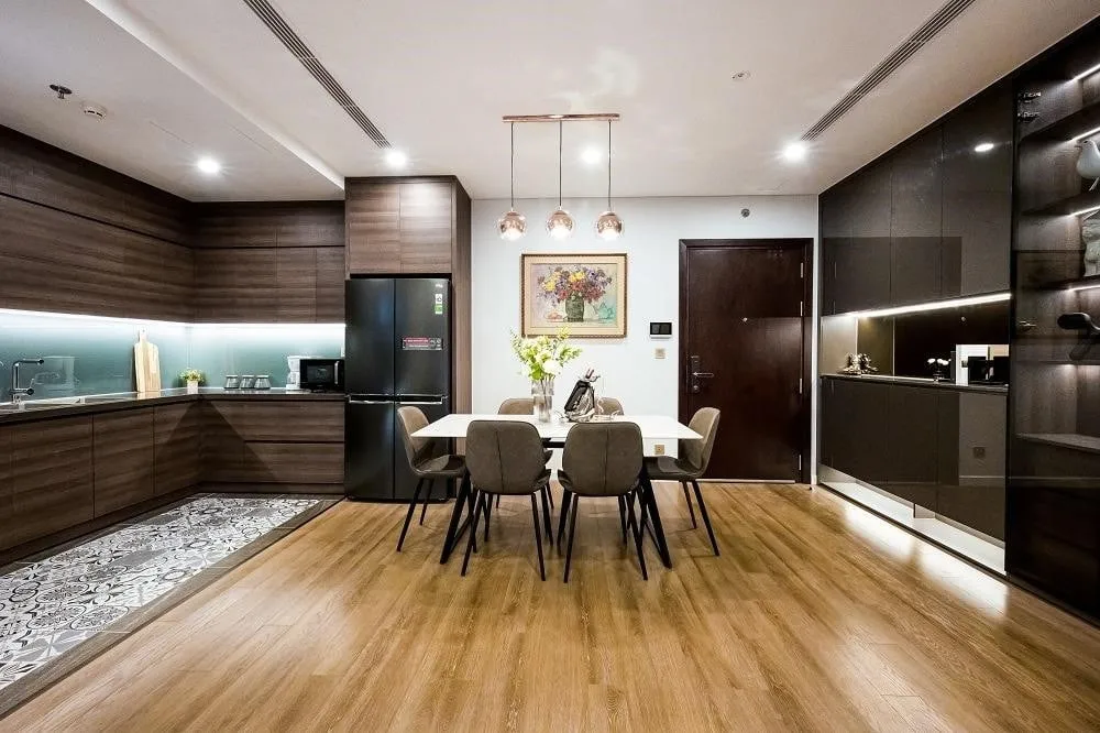 Căn 2PN 3PN chung cư Hoàng Thành Pearl quận Nam Từ Liêm có diện tích bao nhiêu?