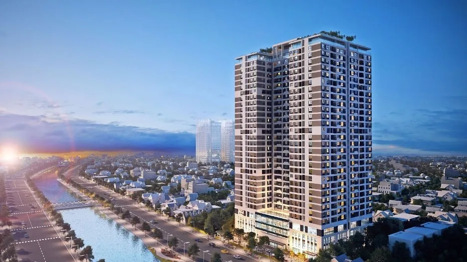 Căn 1PN 2PN 3PN chung cư Riverside Garden quận Thanh Xuân có diện tích bao nhiêu?