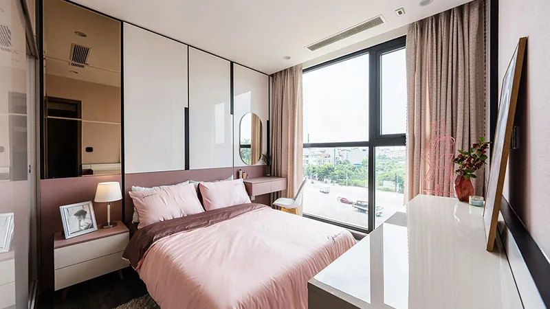 Căn 1PN 2PN 3PN chung cư cao cấp Masteri Waterfront huyện Gia Lâm có diện tích bao nhiêu?