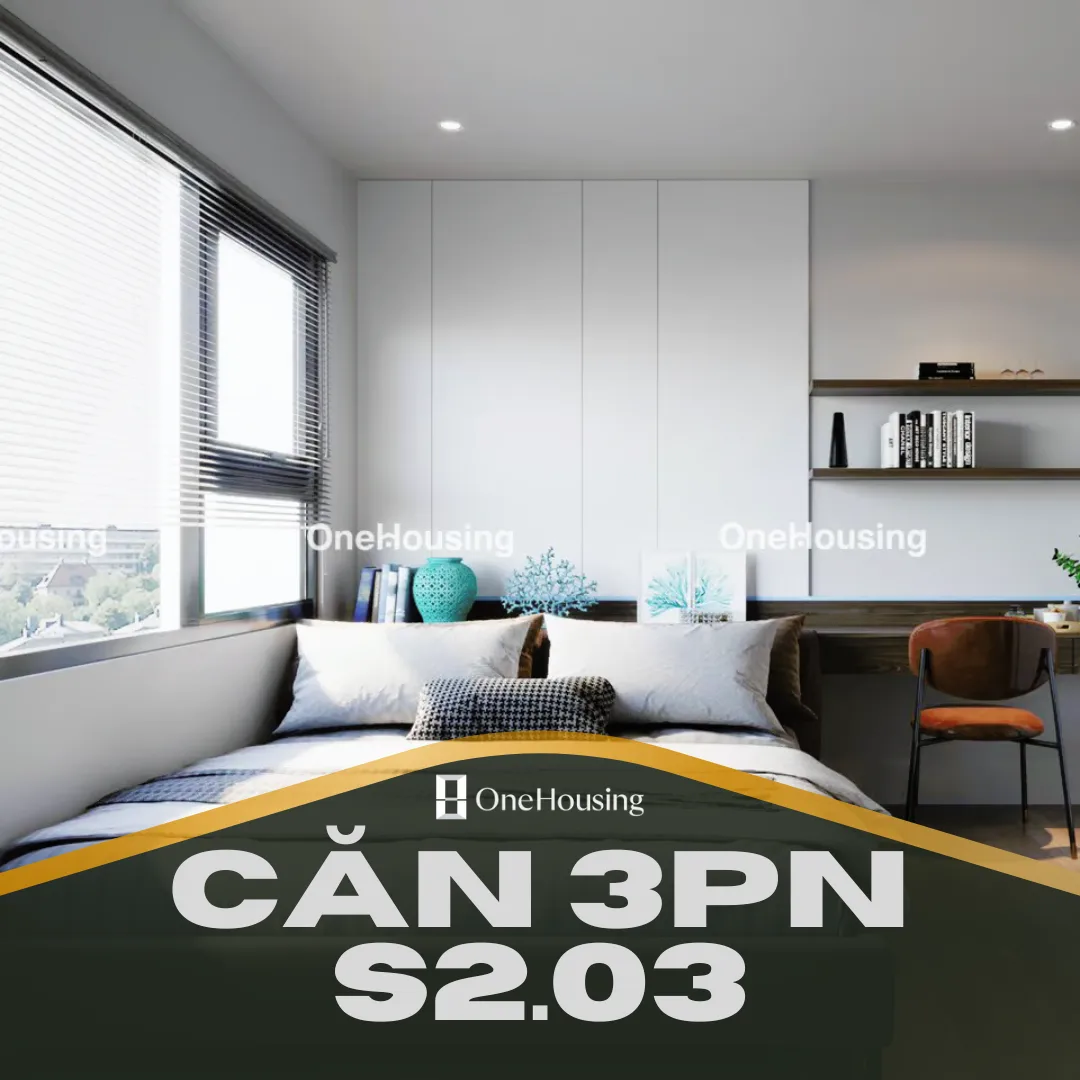 Căn 3PN tòa S2.03 - The Sapphire - Vinhomes Smart City hướng Đông Bắc, Đông Nam có giá bao nhiêu 1m2?