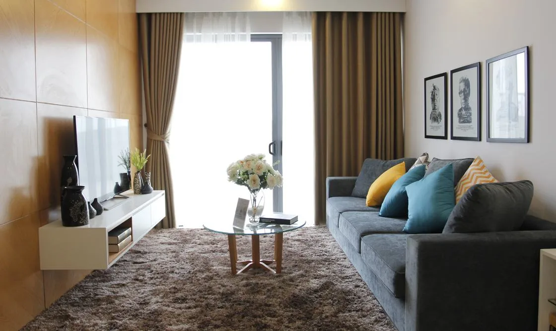 Căn 2PN 3PN chung cư The One Residence quận Hoàng Mai có diện tích bao nhiêu?