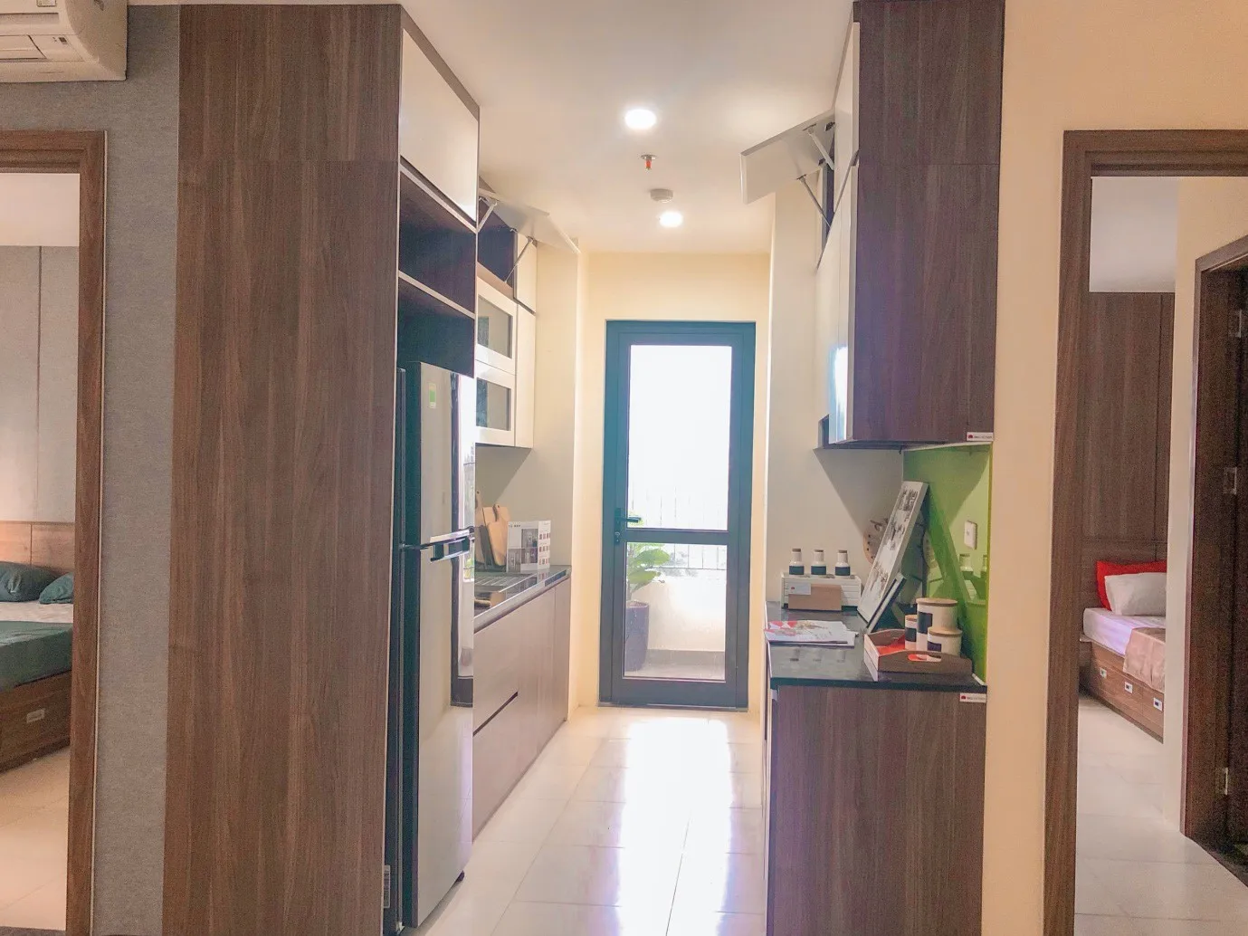 Căn 2PN 3PN chung cư IEC Residences huyện Thanh Trì có diện tích bao nhiêu?