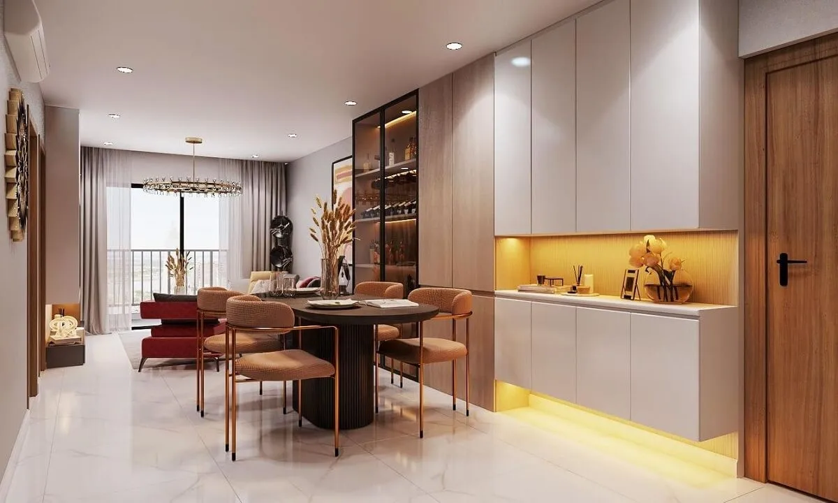 Căn 2PN 3PN chung cư Viễn Đông Star quận Hoàng Mai có diện tích bao nhiêu? 