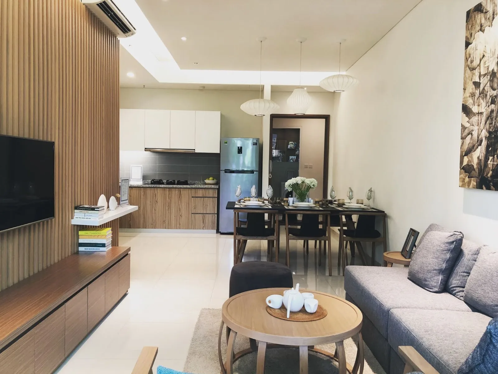 Căn 2PN 3PN chung cư Tân Hồng Hà Complex quận Thanh Xuân có diện tích bao nhiêu?