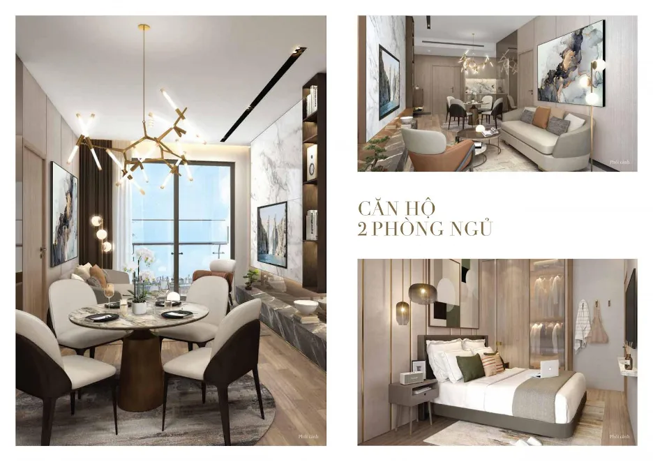 Tiêu chuẩn bàn giao căn hộ 2PN tại tòa B dự án Masteri West Heights Tây Mỗ