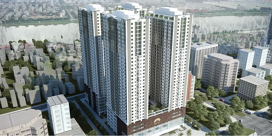 Quy mô và mật độ xây dựng của chung cư Bright City huyện Hoài Đức như thế nào? 