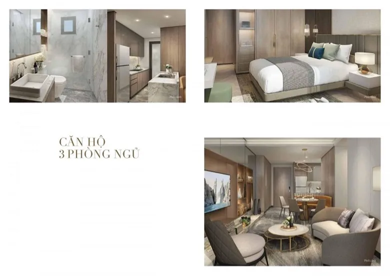 Tiêu chuẩn bàn giao căn hộ 3PN tại tòa C dự án Masteri West Heights Tây Mỗ