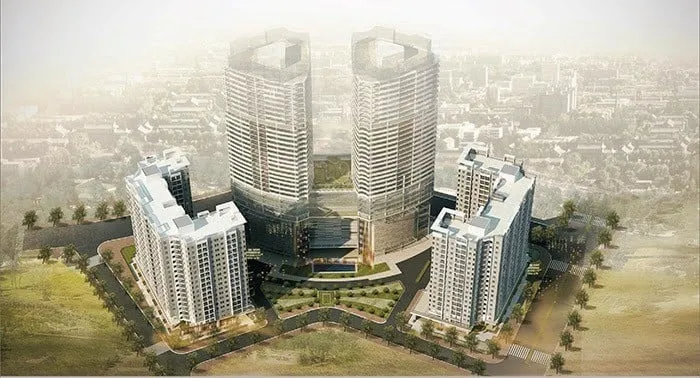Quy mô và mật độ xây dựng của chung cư The Golden An Khánh huyện Hoài Đức như thế nào?