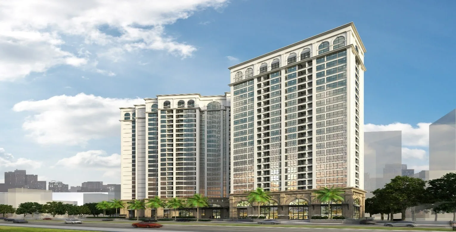 Quy mô và mật độ xây dựng của chung cư Hà Nội Aqua Central quận Ba Đình như thế nào?
