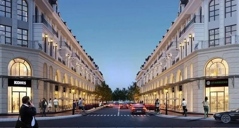 Khám phá lối kiến trúc đặc biệt của sản phẩm shophouse tại khu Phố Biển - Vinhomes Ocean Park 3