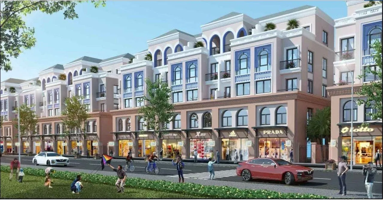 Tìm hiểu đặc điểm của shophouse tại phân khu Vịnh Tây - Vinhomes Ocean Park 3