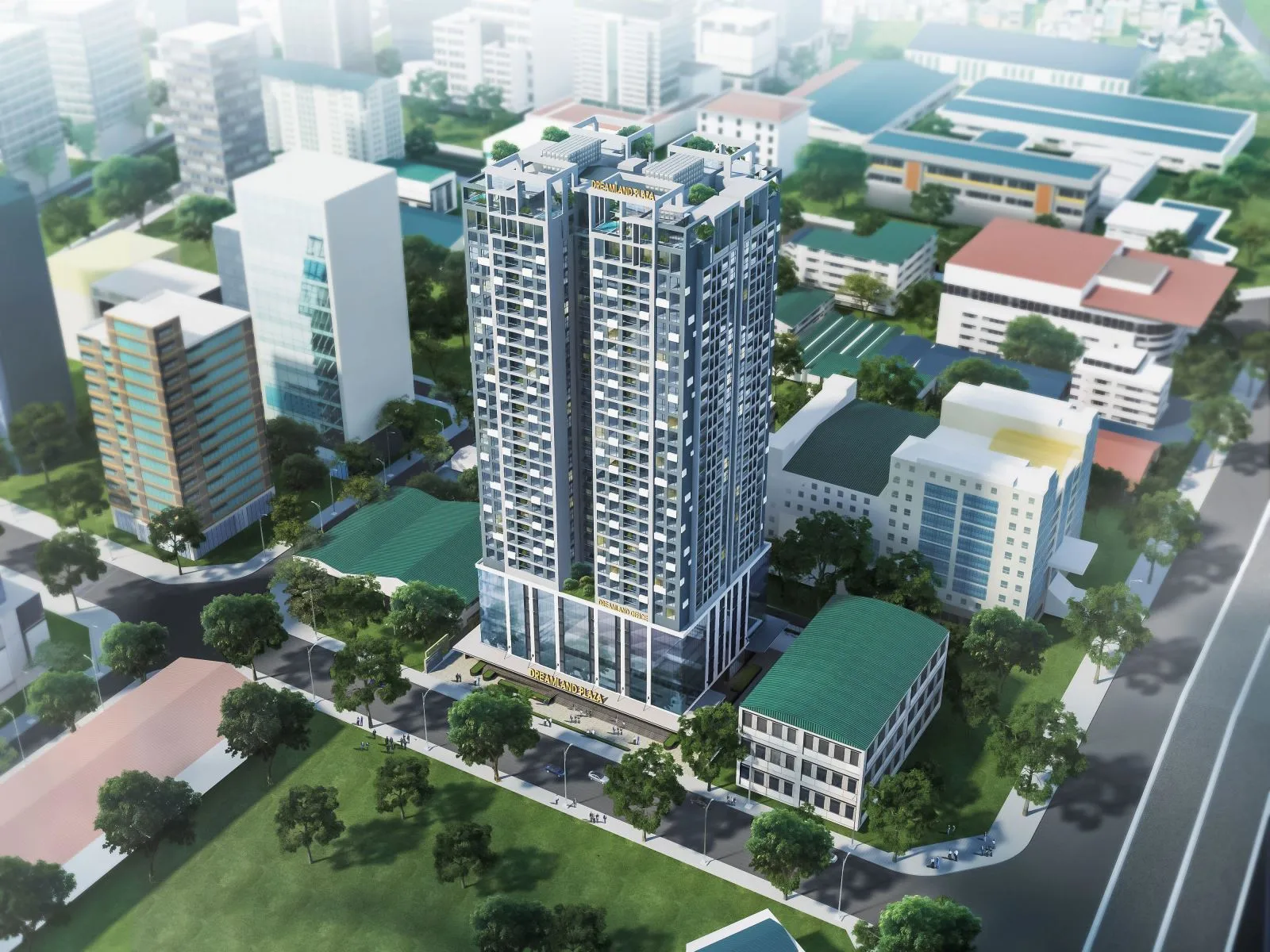 Quy mô và mật độ xây dựng của chung cư Dreamland Bonanza quận Cầu Giấy như thế nào?