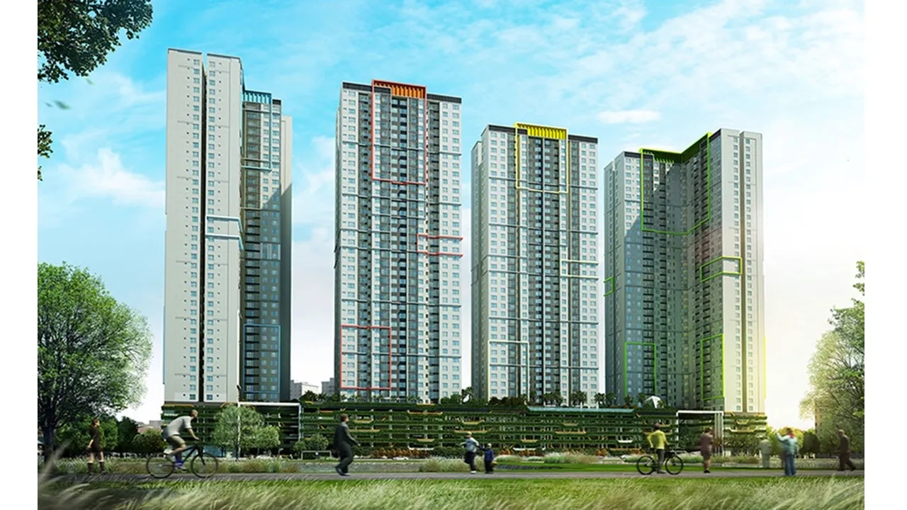 Quy mô và mật độ xây dựng của chung cư Tây Nam Đại học Thương Mại quận Cầu Giấy như thế nào?