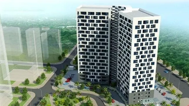 Quy mô và mật độ xây dựng chung cư CT3 Tây Nam Linh Đàm quận Hoàng Mai như thế nào?