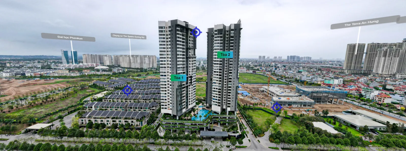 Quy mô và mật độ xây dựng chung cư Park Kiara quận Hà Đông như thế nào?