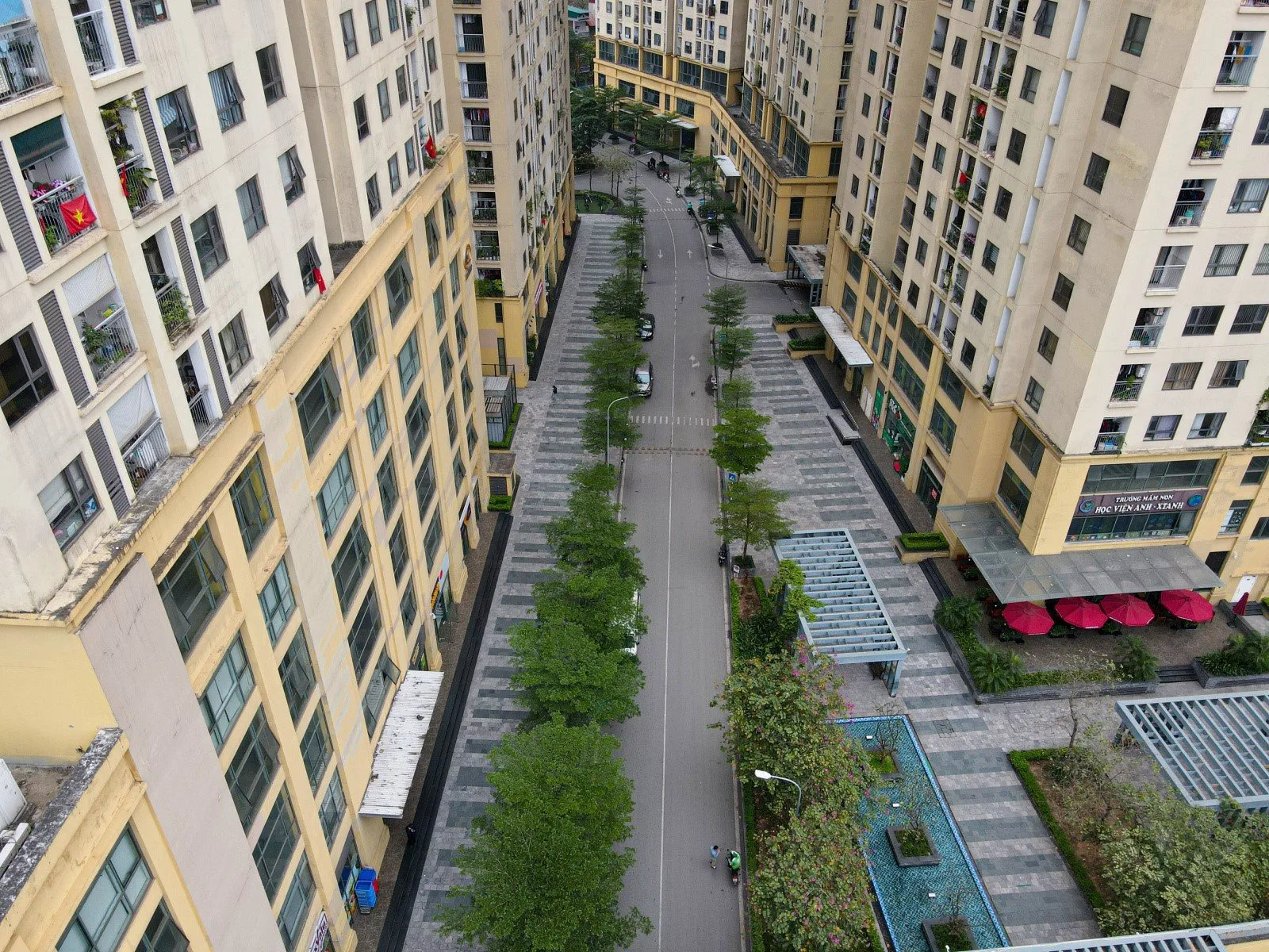 Quy mô và mật độ xây dựng chung cư New Horizon City quận Hoàng Mai như thế nào?