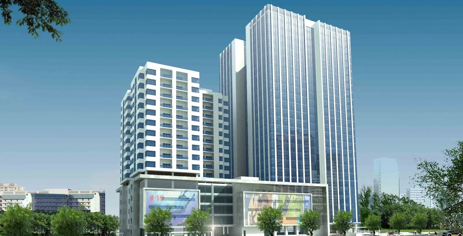 Quy mô và mật độ xây dựng chung cư Chợ Mơ Plaza quận Hai Bà Trưng như thế nào?